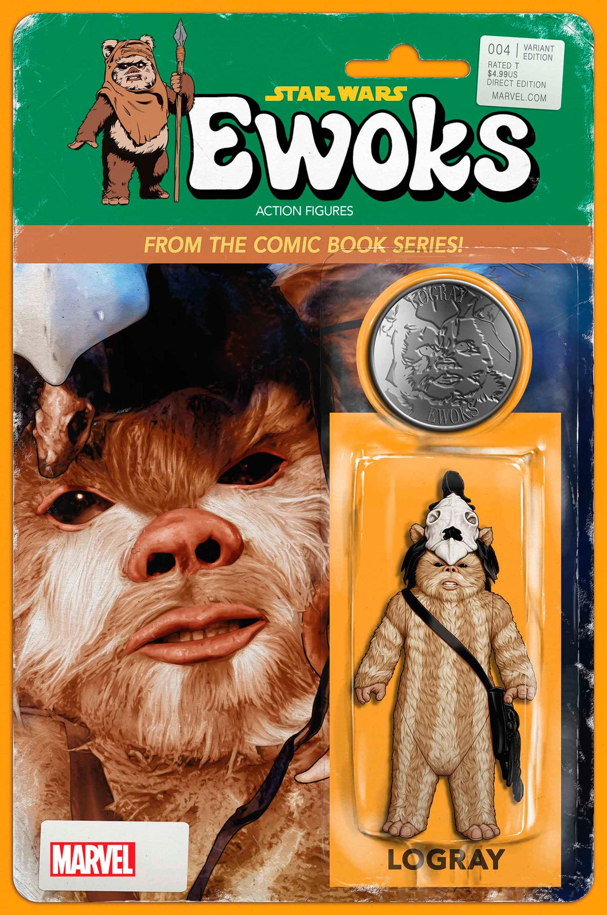 Star Wars Ewoks #4 John Tyler Christopher Action Figure Variant