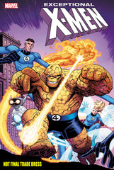 Exceptional X-Men #5 Nick Bradshaw Fantastic Four Homage Variant