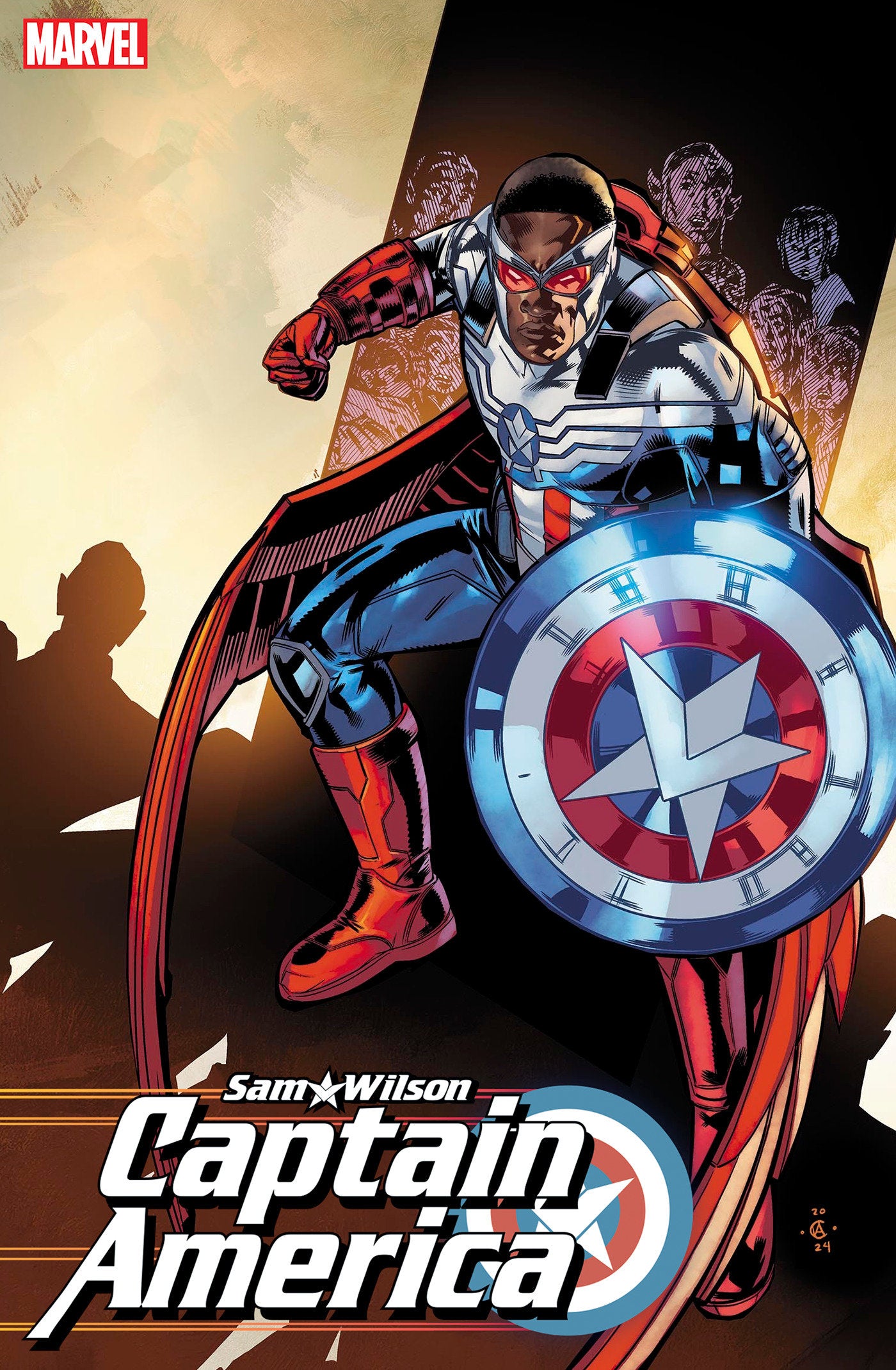 Sam Wilson Captain America #2 Chris Allen Black History Month Variant