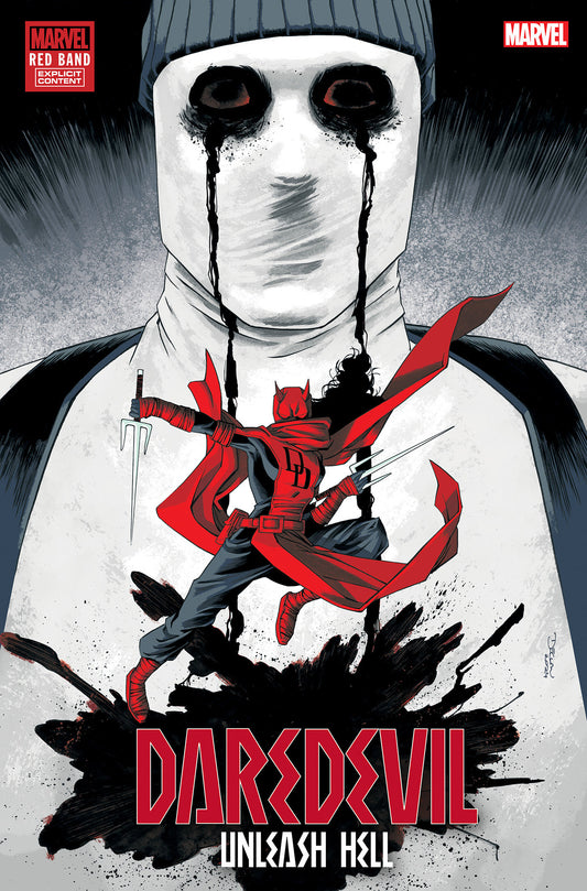 Daredevil Unleash Hell - Red Band #2 Declan Shalvey Variant [Polybagged]