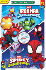 Iron Man & His Awesome Friends/Spidey & His Amazing Friends #1 FCBD 2025