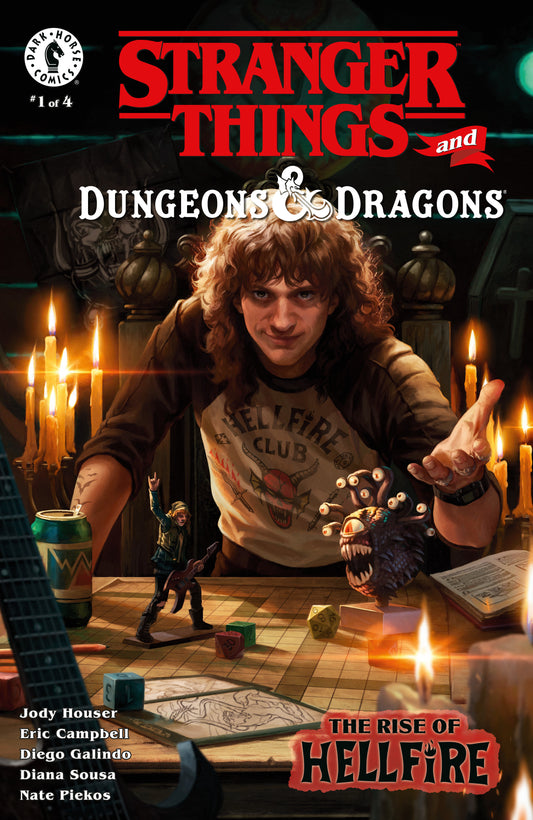 Stranger Things And Dungeons & Dragons The Rise Of Hellfire #1 Cvr A Magali Villanueve