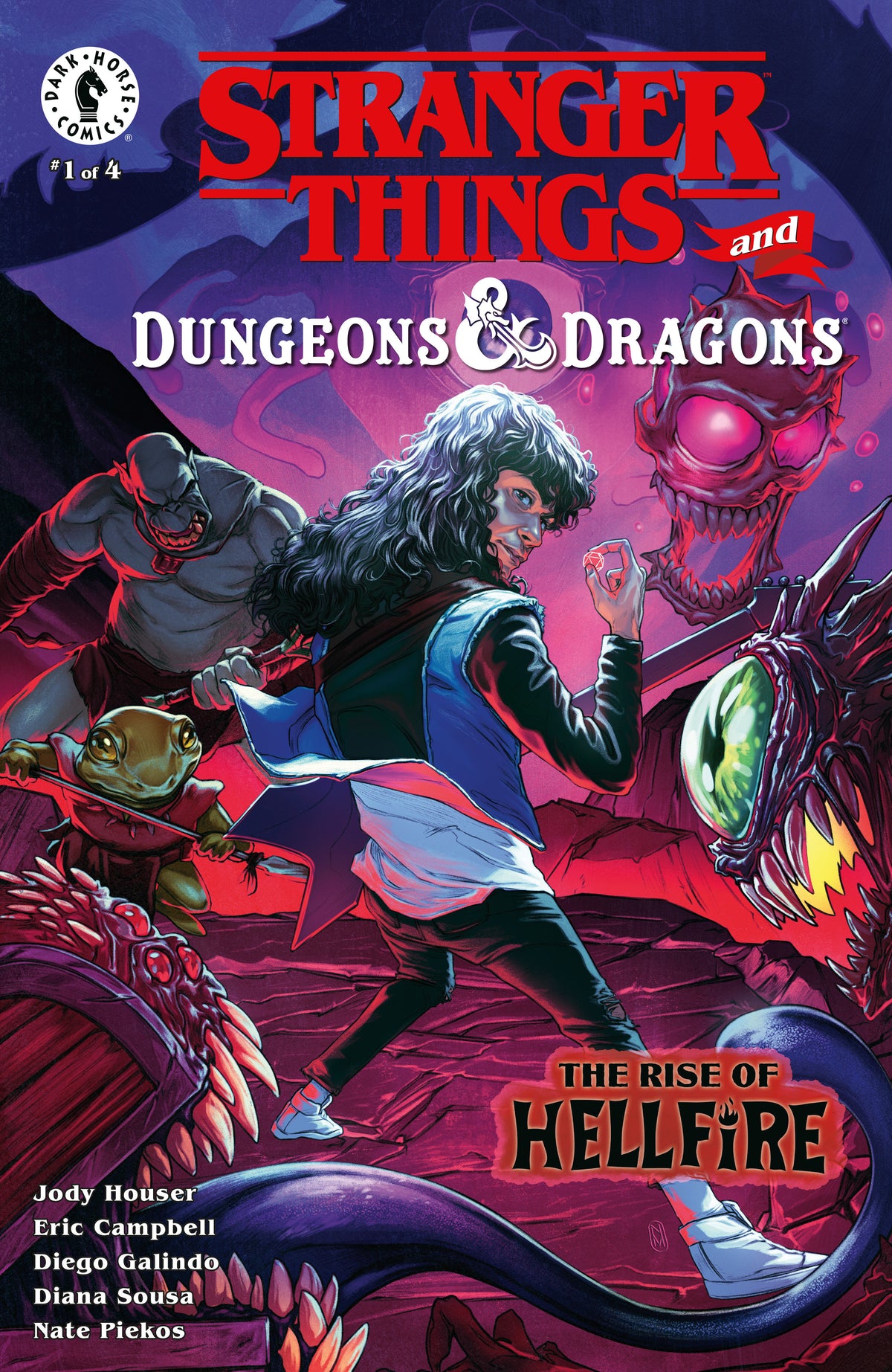 Stranger Things And Dungeons & Dragons The Rise Of Hellfire #1 Cvr E Nimit Malavia