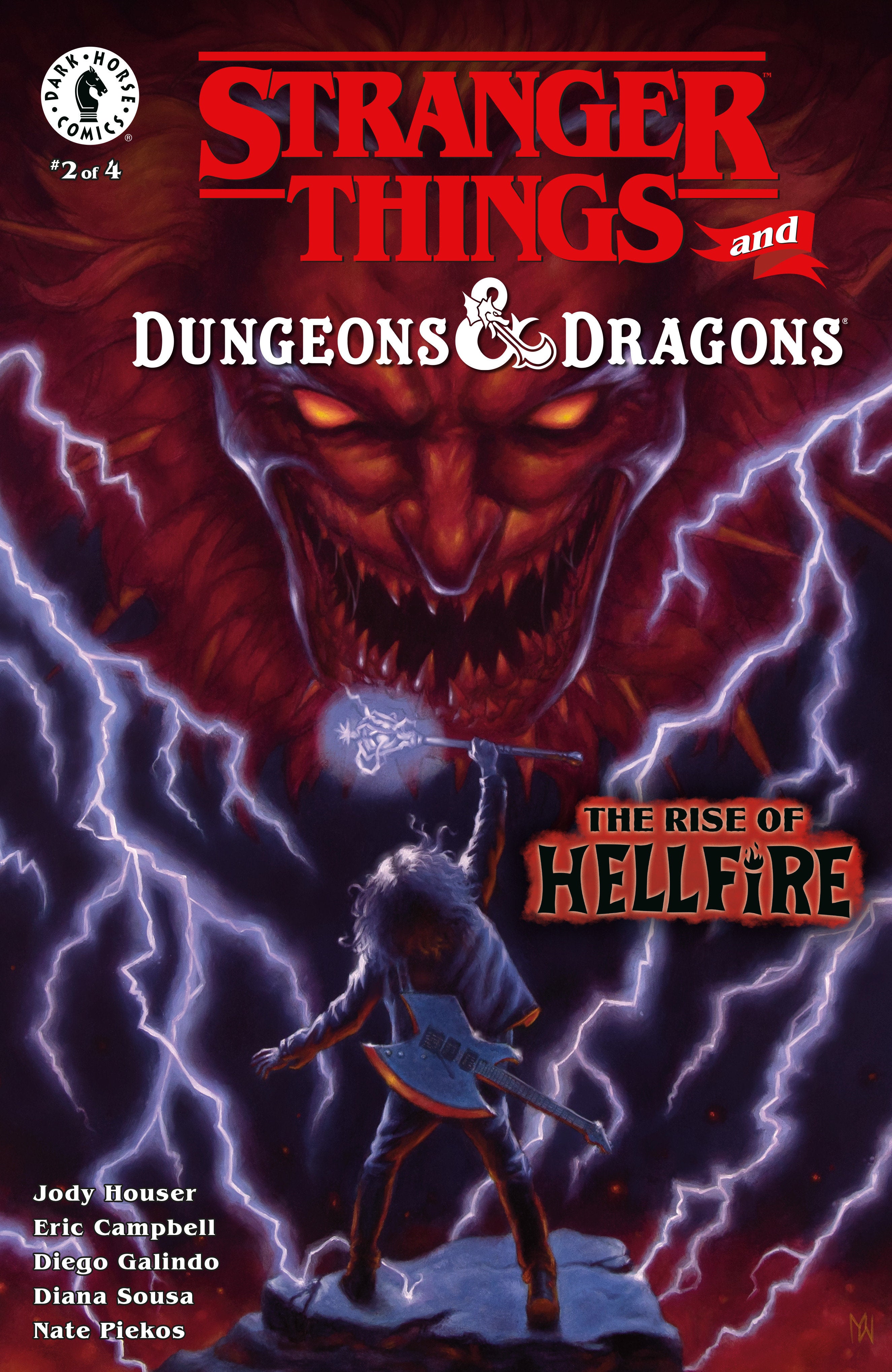 Stranger Things And Dungeons & Dragons The Rise Of Hellfire #2 Cvr A Myles Wohl