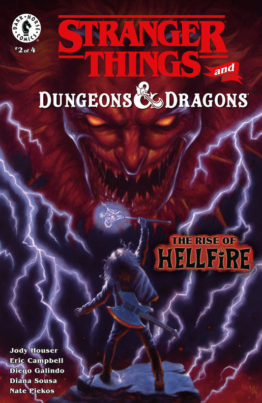 Stranger Things And Dungeons & Dragons The Rise Of Hellfire #2 Cvr A Myles Wohl