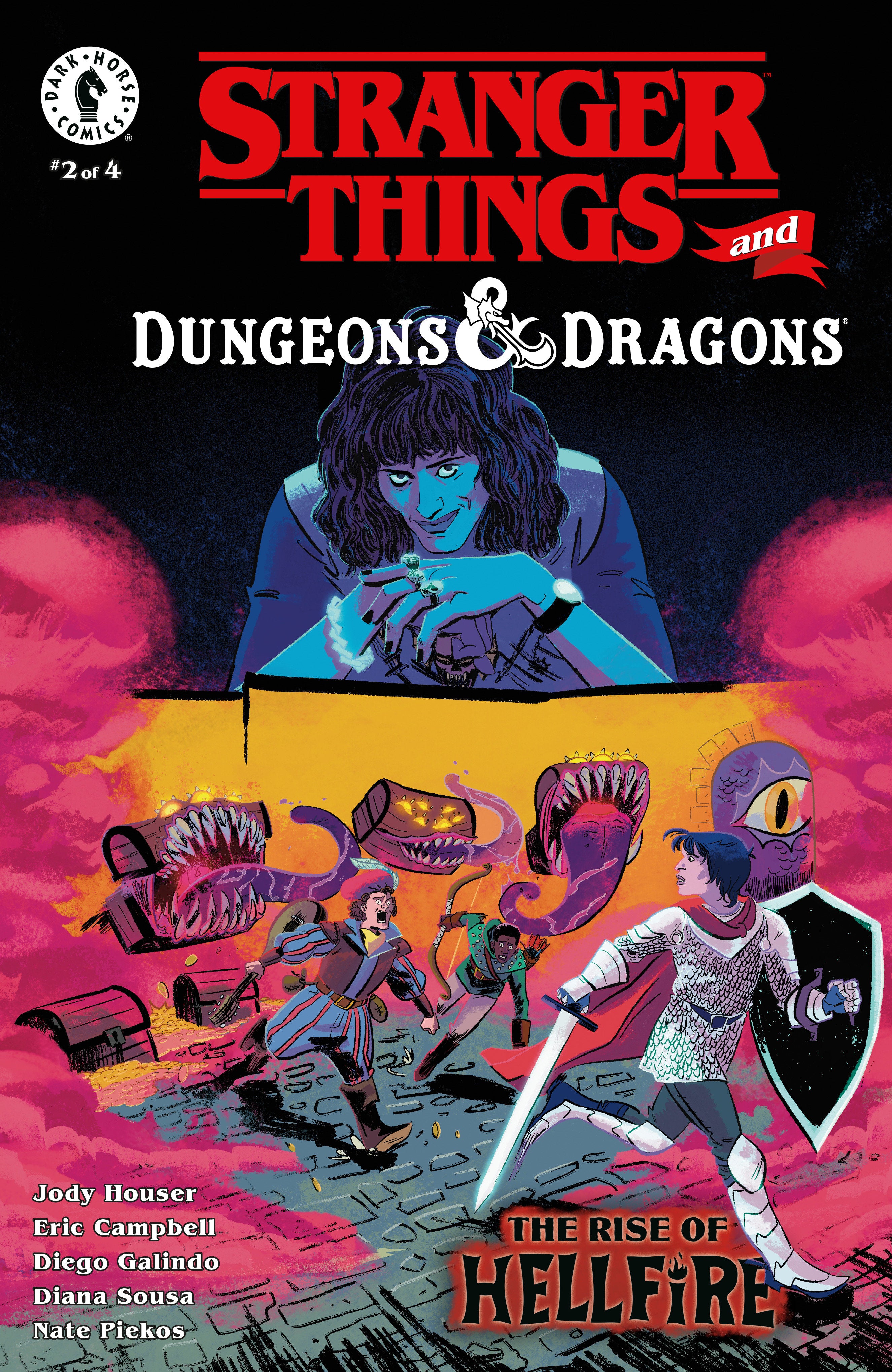 Stranger Things And Dungeons & Dragons The Rise Of Hellfire #2 Cvr C Lauren Knight