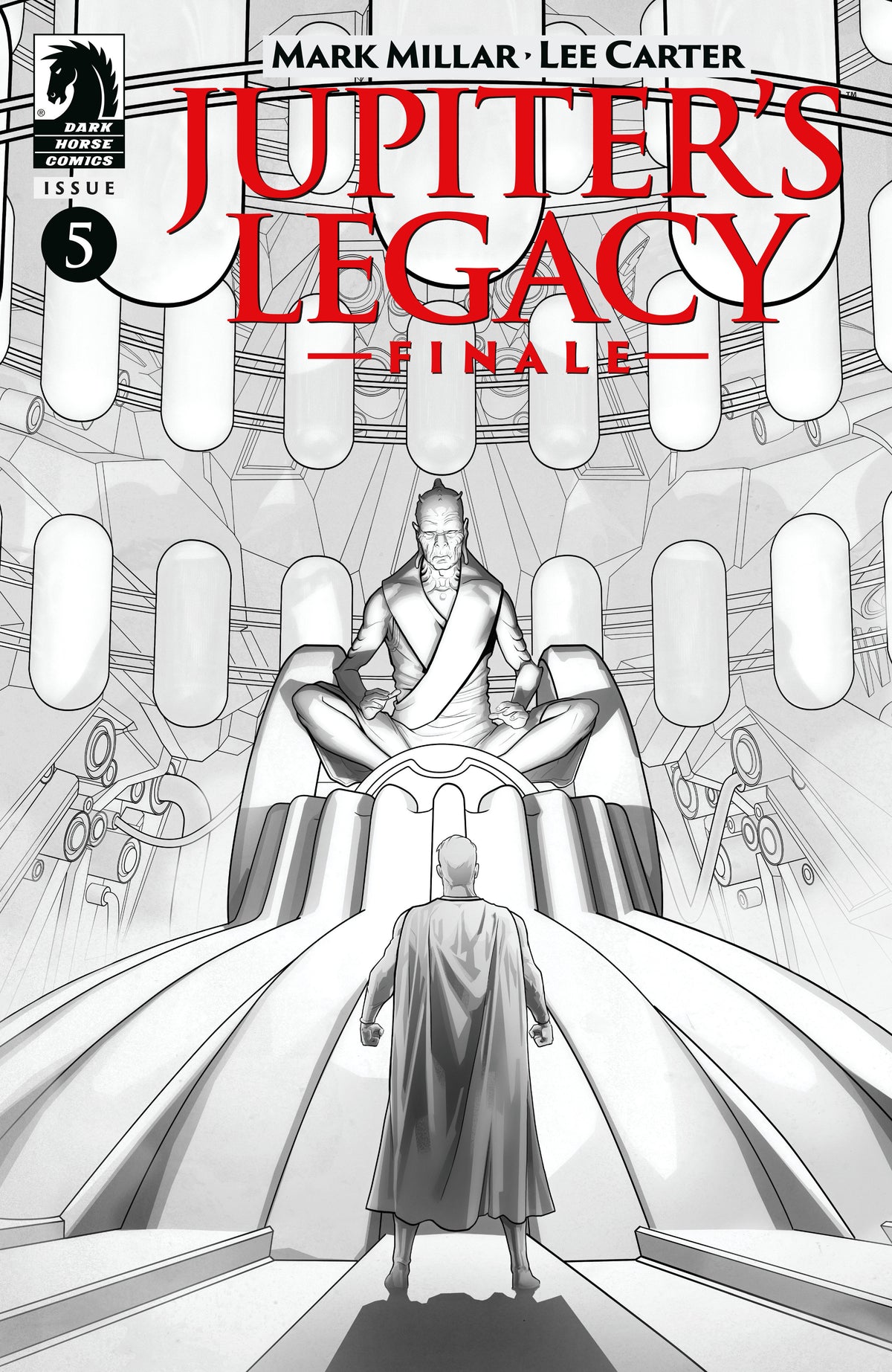 Jupiter'S Legacy Finale #5 Cvr B B&W Lee Carter