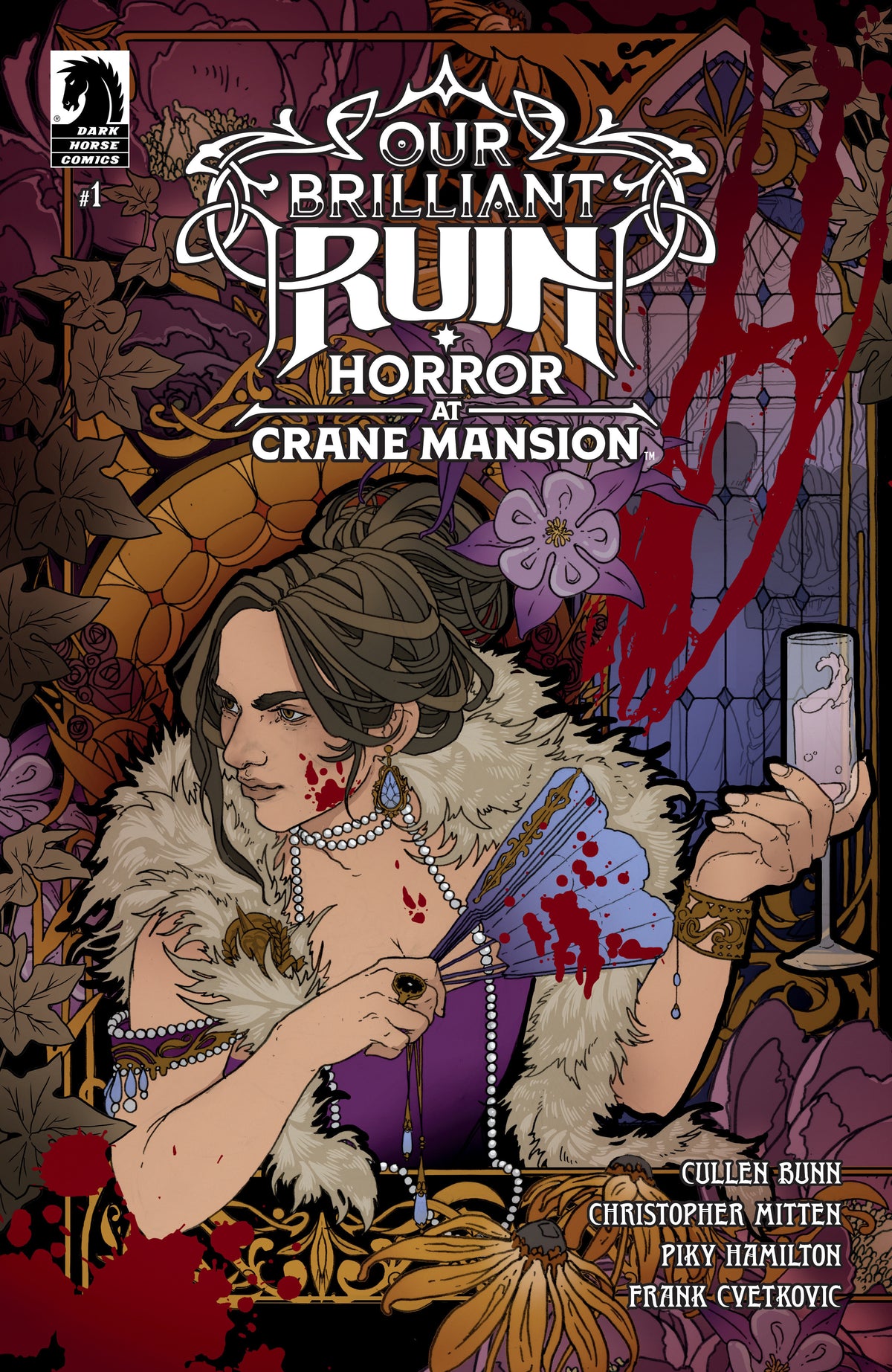 Our Brilliant Ruin Horror At Crane Mansion #1 Cvr A Helen Mask