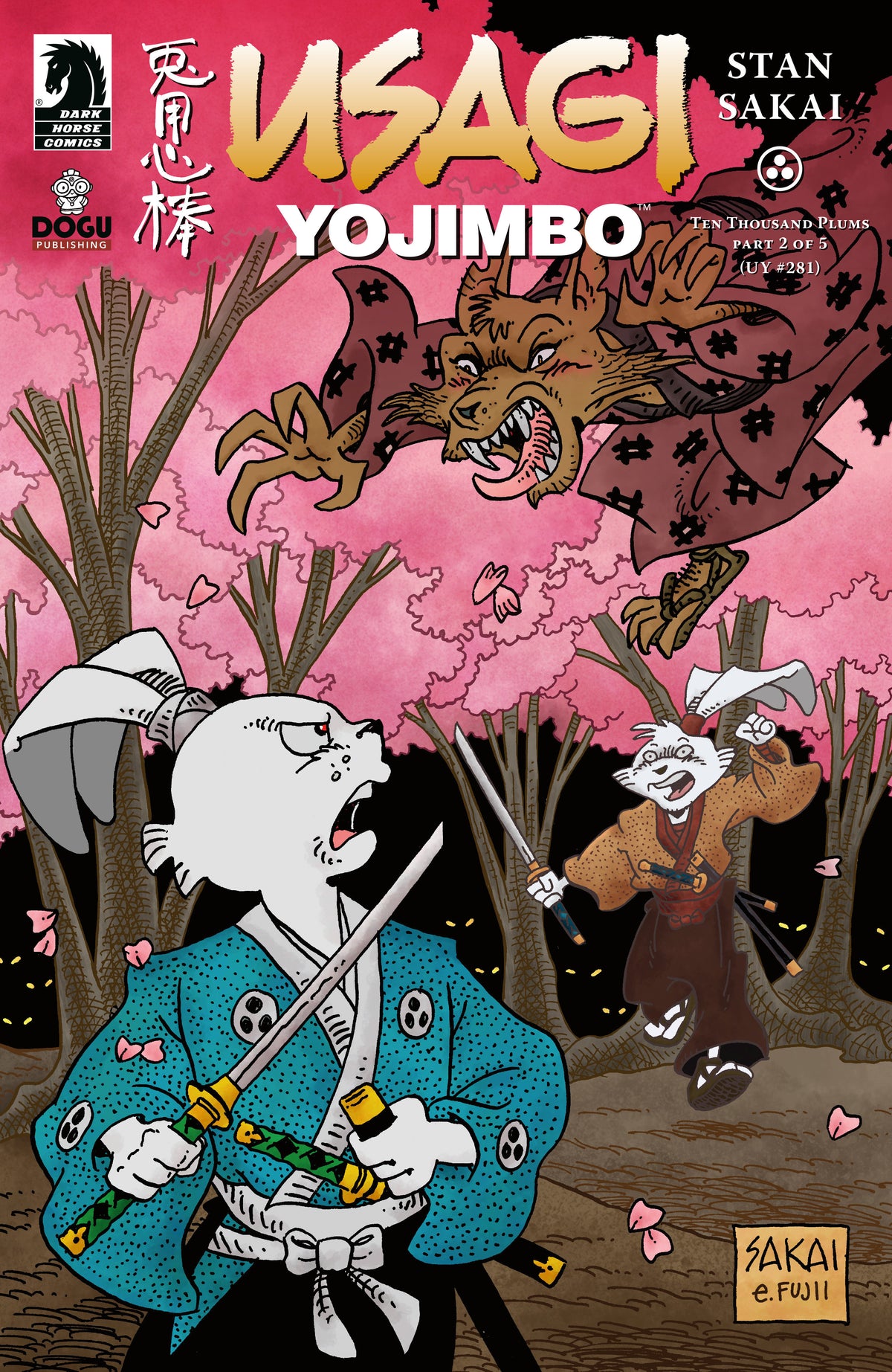 Usagi Yojimbo Ten Thousand Plums #2 Cvr A Stan Sakai