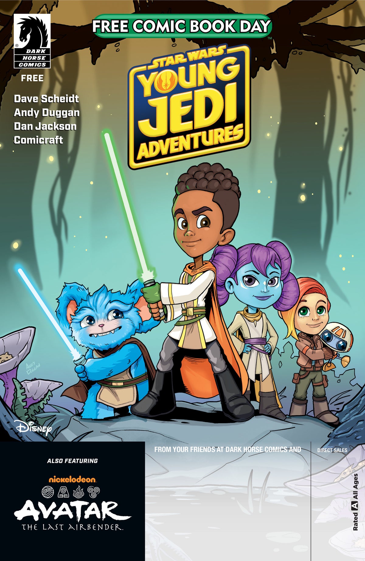 Star Wars/Avatar The Last Airbender FCBD 2025