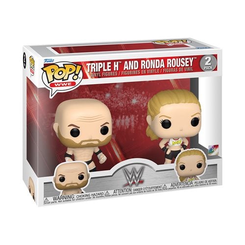 WWE Triple H and Ronda Rousey Pop! Vinyl Figure 2-Pack - State of Comics