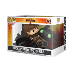 How To Train Your Dragon 2 Hiccup with Toothless Pop! Rides Vinyl Figure