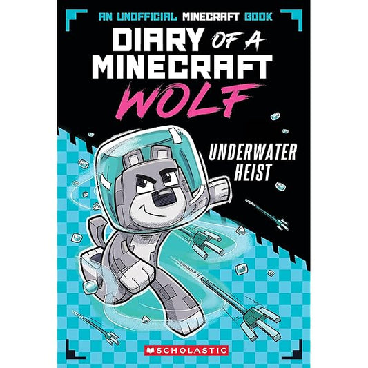 Diary of a Minecraft Wolf #2 Underwater Heist - State of Comics
