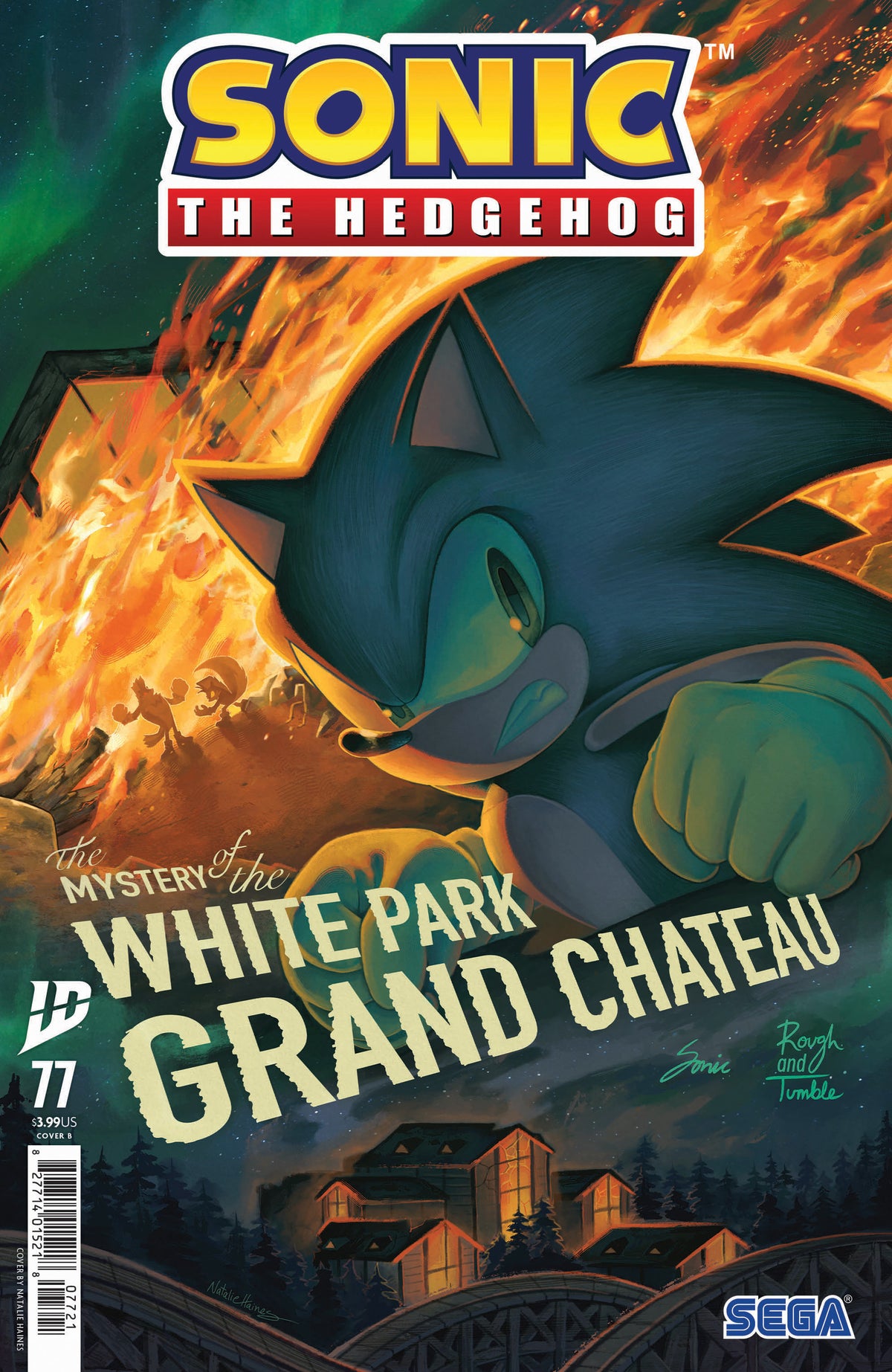 Sonic The Hedgehog #77 Cvr B Haines