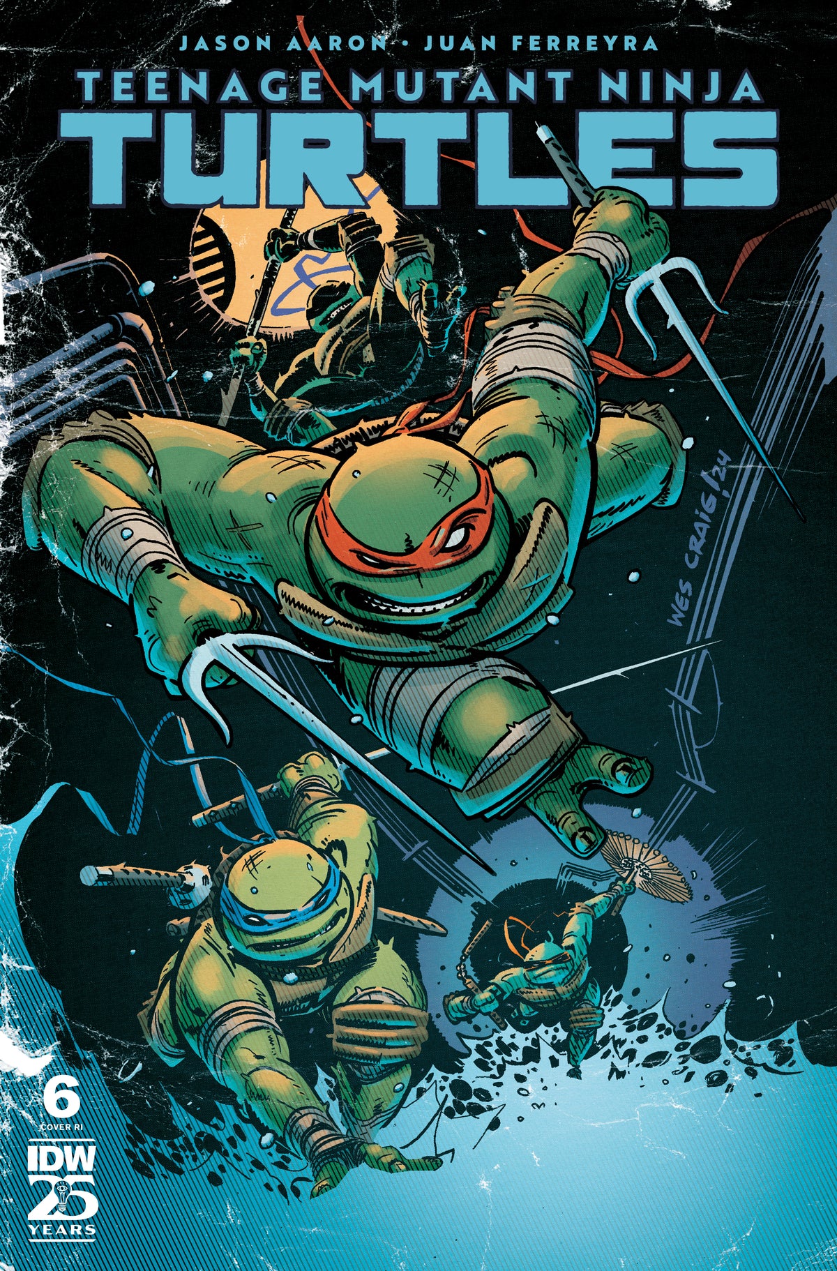 Teenage Mutant Ninja Turtles #6 Cvr Ri 50-Copy Craig