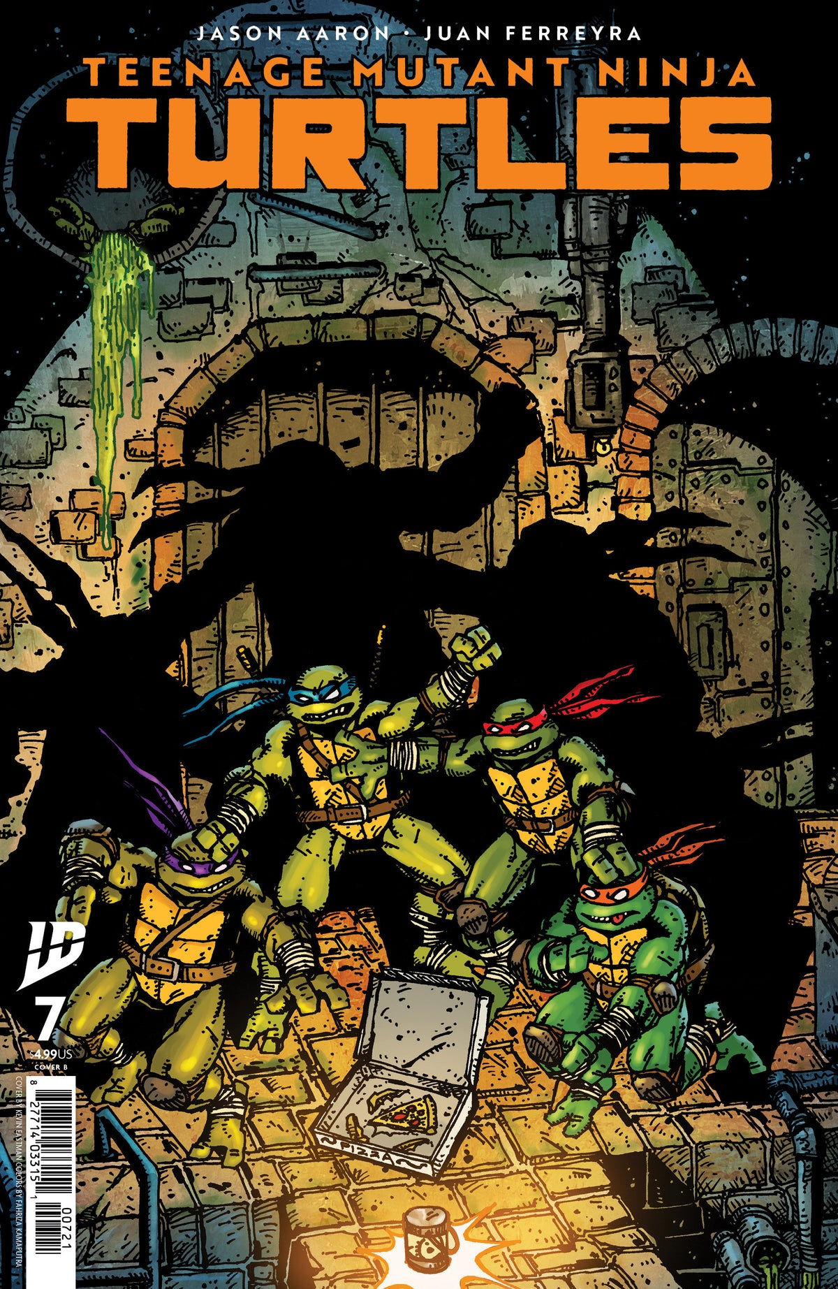 Teenage Mutant Ninja Turtles #7 Variant B Eastman