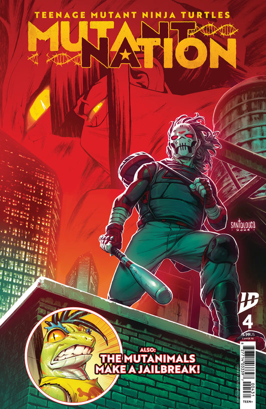 Teenage Mutant Ninja Turtles Mutant Nation #4 Cvr Ri 10-Copy Santolouco