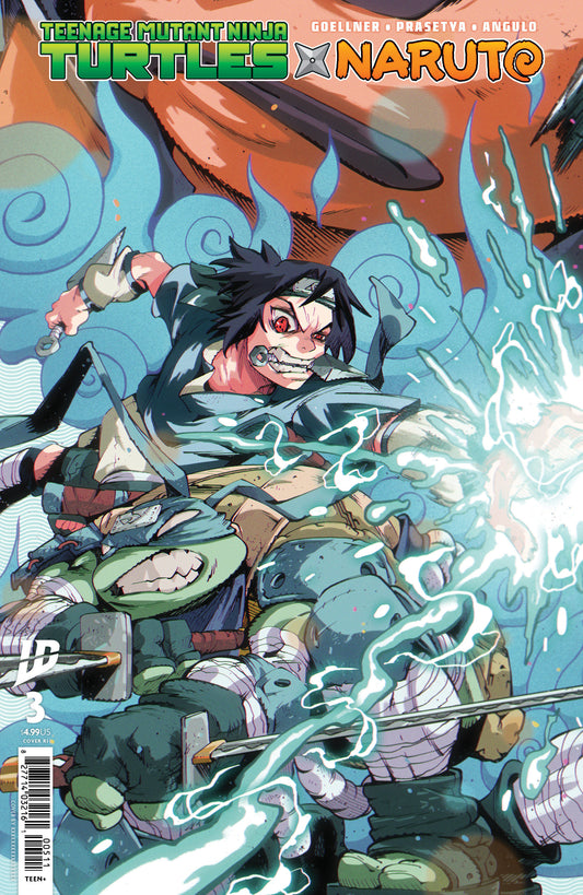 Teenage Mutant Ninja Turtles X Naruto #3 Variant Ri 75 Ortiz