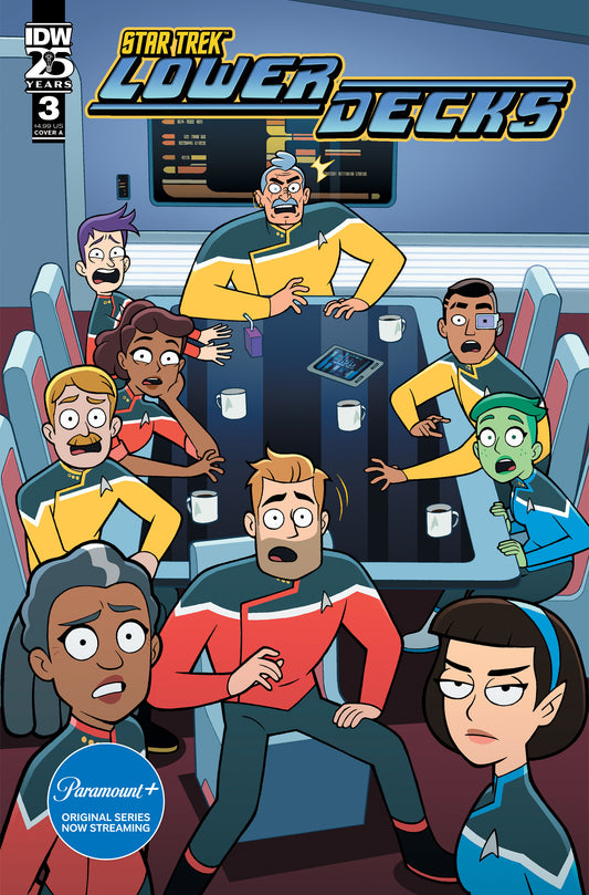 Star Trek Lower Decks #3 Cover A Lawrence