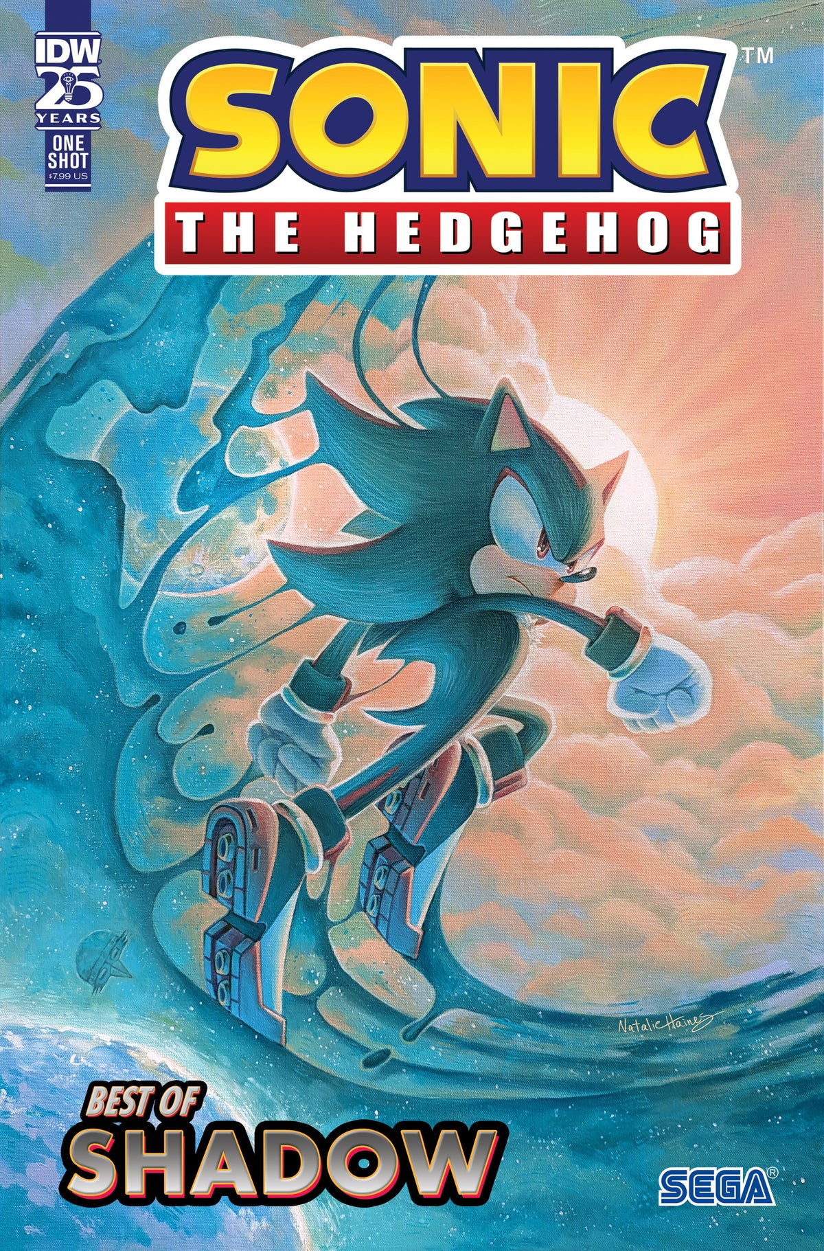 Sonic The Hedgehog Best Of Shadow Cover A Haines