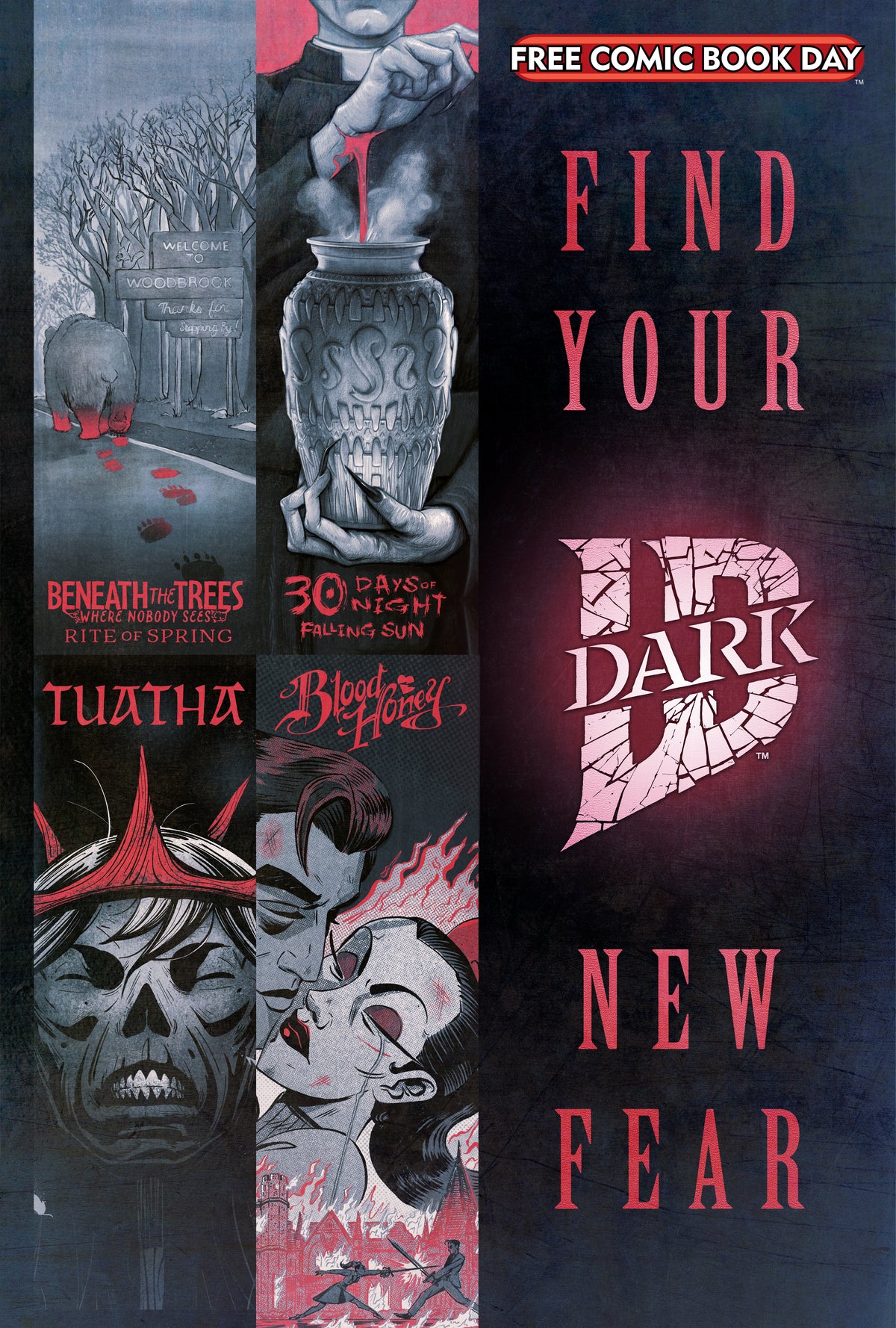 Idw Dark Find Your New Fear Fcbd 2025 