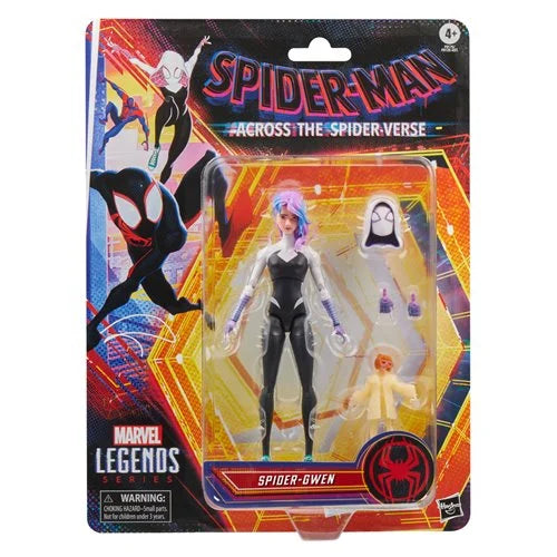 Spider-Man Across The Spider-Verse Marvel Legends Spider-Gwen 6-Inch Action Figure