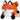 Soft red plush mini Squishable fox toy with detailed facial features and fluffy tail, perfect for cuddling or display.