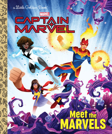 Captain Marvel Meet the Marvels Little Golden Book - State of Comics