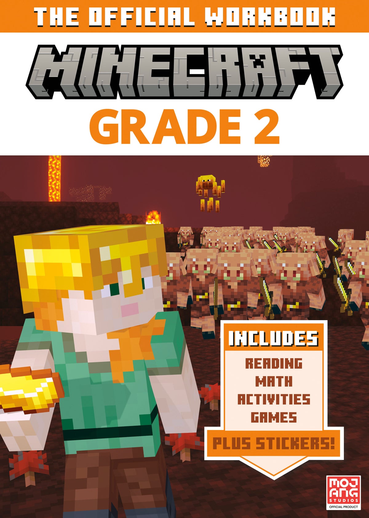 Official Minecraft Workbook Grade 2