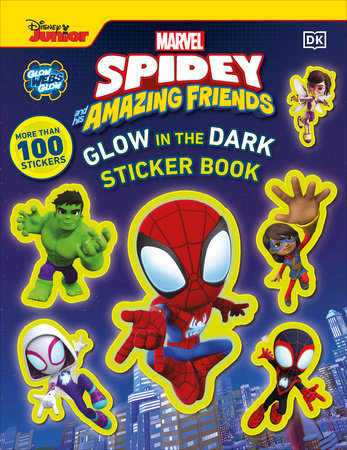 Marvel Spidey and His Amazing Friends Glow in the Dark Sticker Book - State of Comics