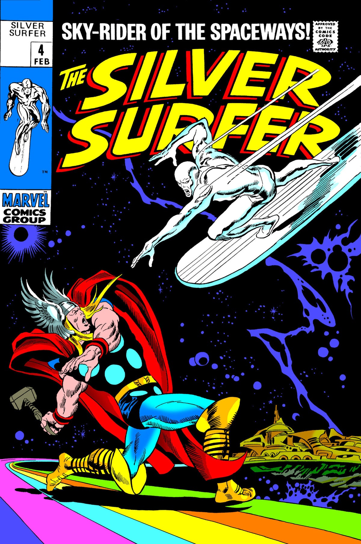 Silver Surfer Omnibus Vol 1 John Buscema Thor Cover New Printing 2 Dm Only