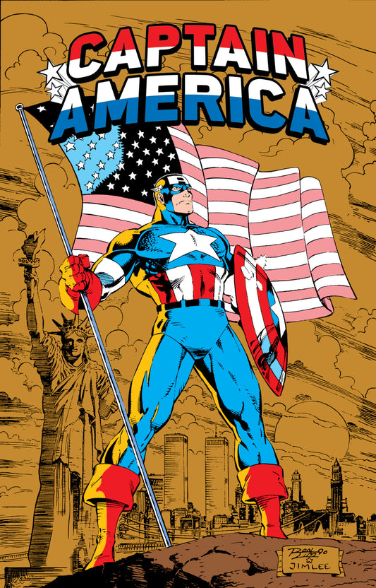 Captain America By Mark Gruenwald Omnibus Vol 2 Ron Lim Anniversary Cover