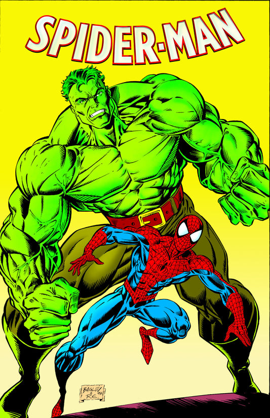 Spider-Man By Michelinie & Bagley Omnibus Vol 2 Mark Bagley Hulk Cover