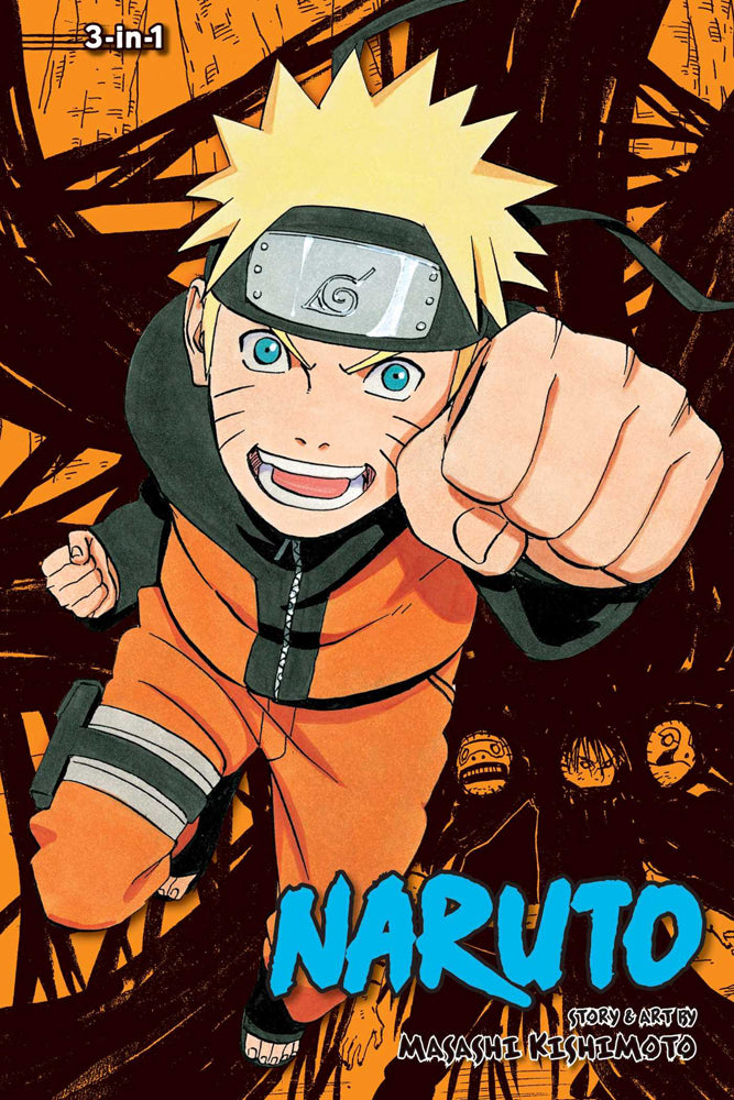 Naruto 3-in-1 Edition Manga Volume 14