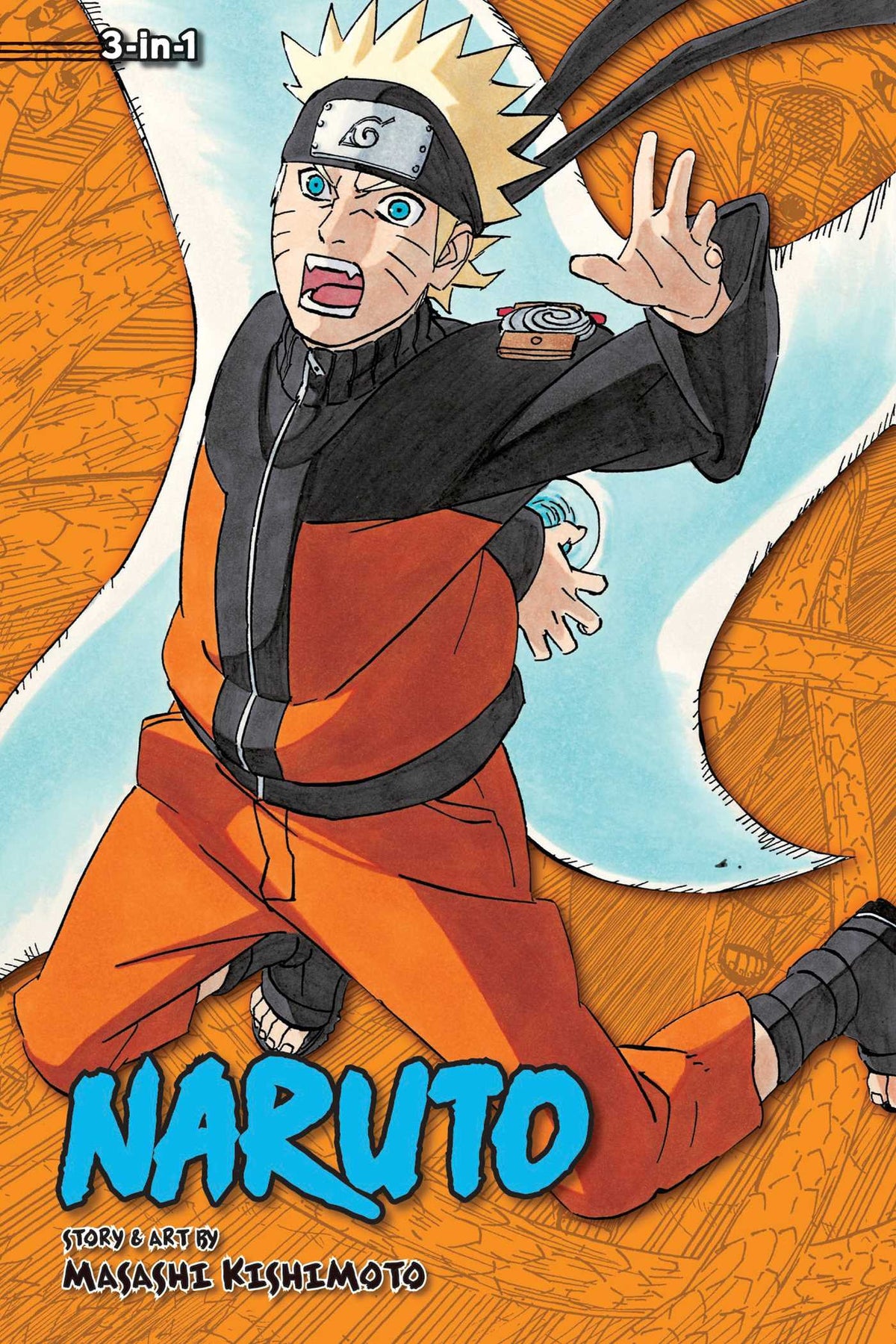 Naruto 3-in-1 Edition Manga Volume 19