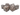 RPG Dice Set: Rune Dice - Coiled Serpent - Brown w/ White - State of Comics