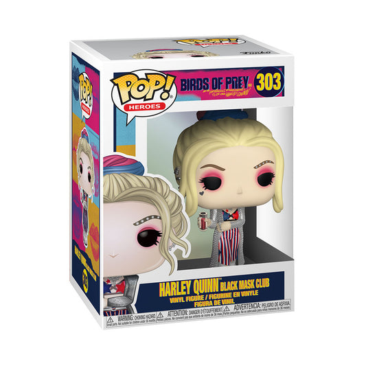 Birds of Prey Harley Quinn Black Mask Pop! Vinyl Figure