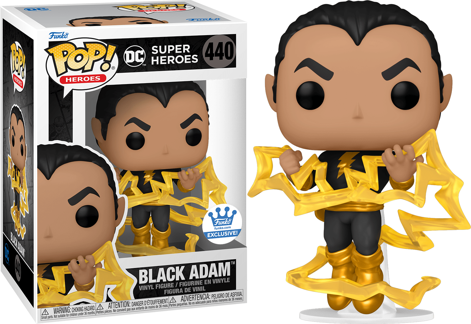 Black Adam Funko Exclusive Pop! Vinyl Figure - State of Comics