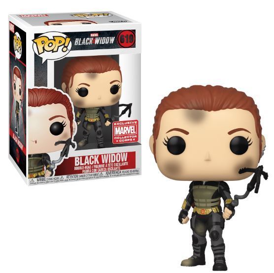 Black Widow Battle Damage Pop! Vinyl Figure