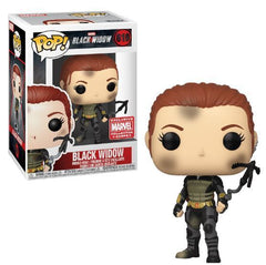 Black Widow Battle Damage Pop! Vinyl Figure