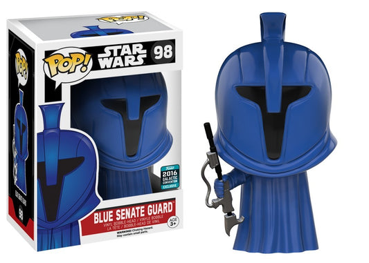 Star Wars Blue Senate Guard Pop! Vinyl Figure (Damaged Box) - State of Comics