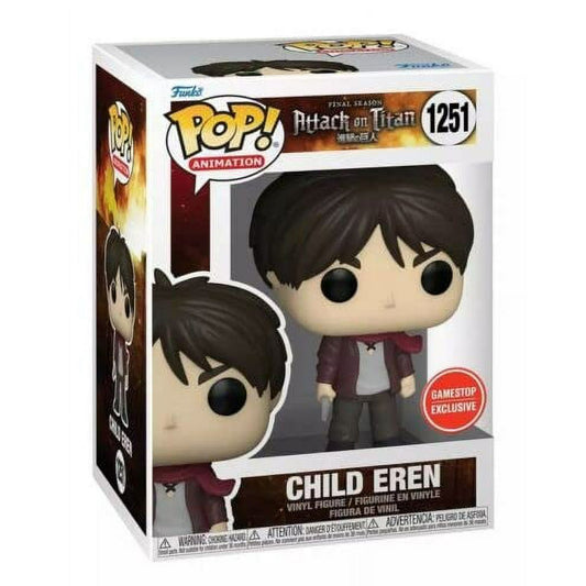 Attack on Titan Child Eren Pop! Vinyl Figure