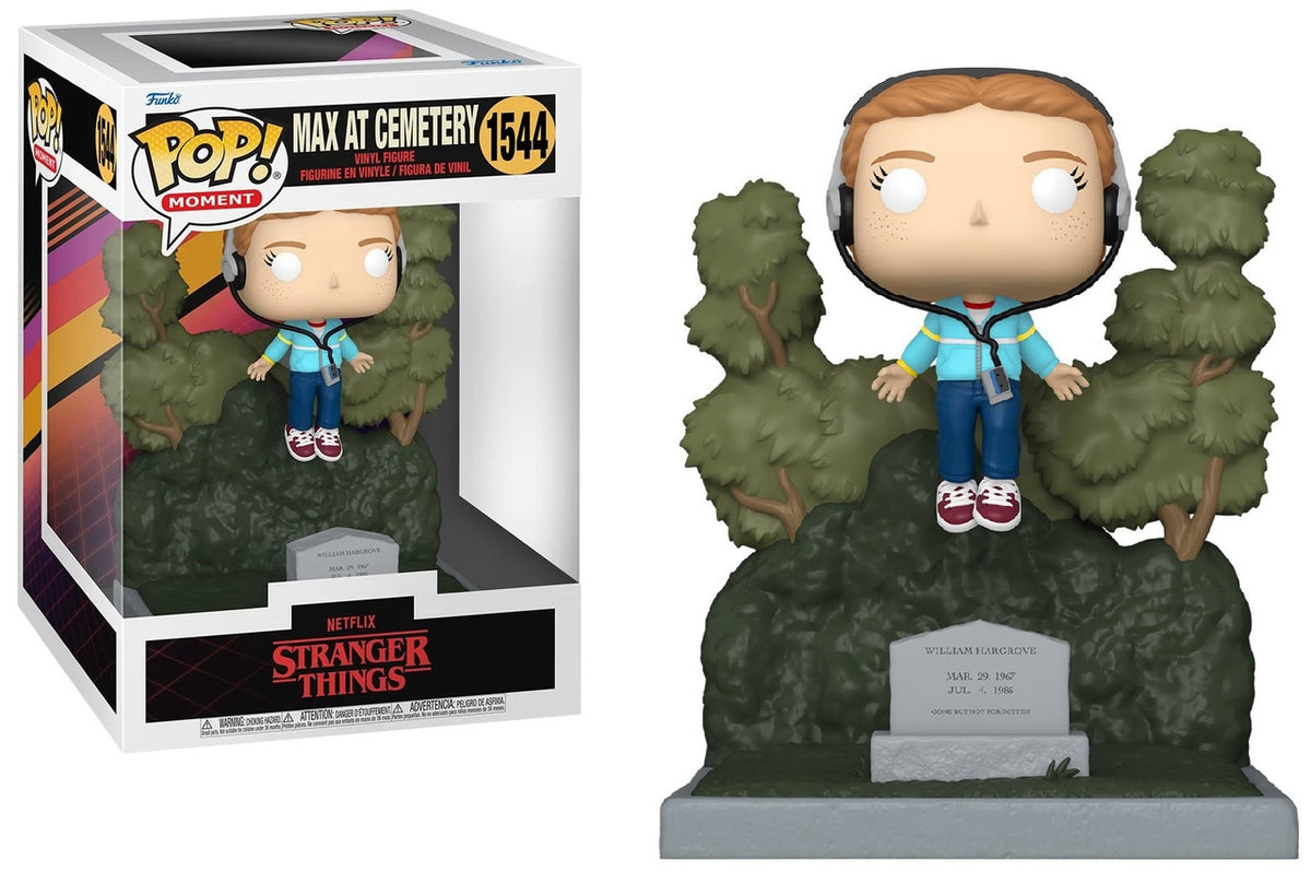 Stranger Things S4 Max at Cemetery Pop! Moments Vinyl Figure