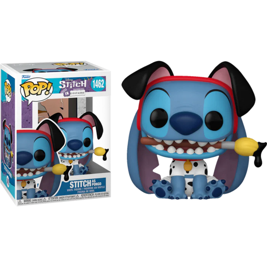 Disney Stitch Costume 101 Dalmatians Pongo Pop! Vinyl Figure - State of Comics