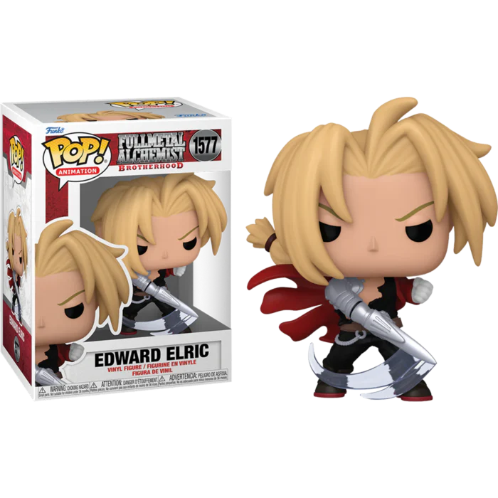 Fullmetal Alchemist Brotherhood Edward Elric w/ Blade Pop! Vinyl Figure - State of Comics