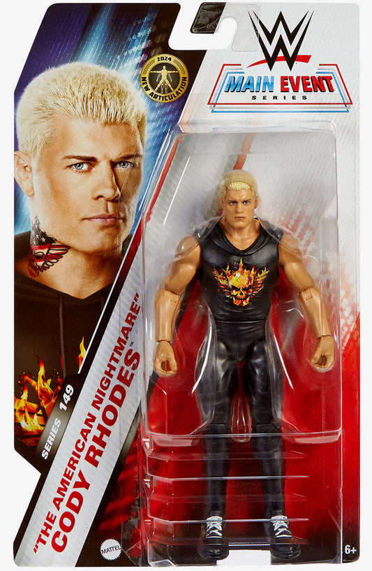 WWE Main Event Series 149 Cody Rhodes Action Figure