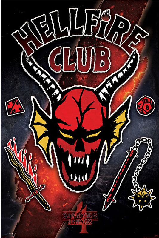 Stranger Things - Hellfire Club - Regular Poster - State of Comics