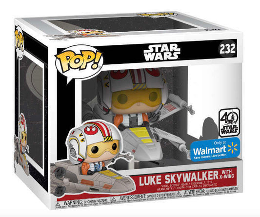 Star Wars Luke Skywalker W/ X-Wing Pop Vinyl Figure - State of Comics