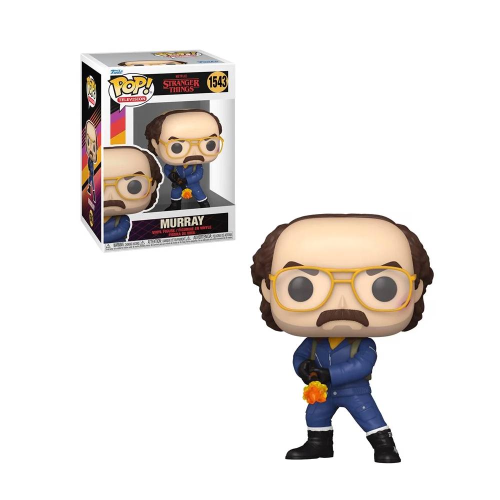 Stranger Things S4 Murray with Flamethrower Pop! Vinyl Figure