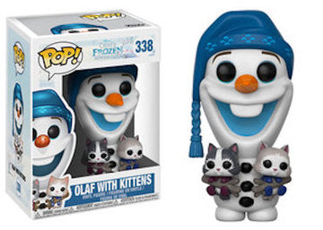 Olaf's Frozen Adventure Olaf w/ Kittens Pop! Vinyl Figure